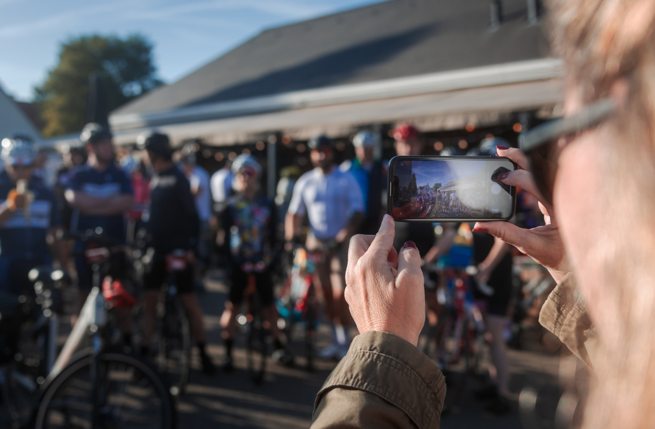 Finishfeest Wielerfestival Cauberg Top Cauberg